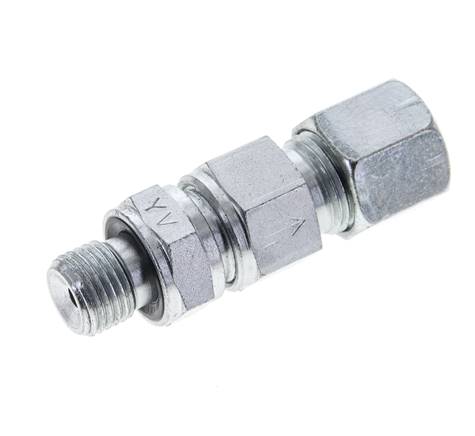 Válvula de retención hidráulica Anillo de corte 8S (M16x1,5) y G1/4'' Acero macho 1-400bar (15-5800)psi Rosca-Tubo ISO 8434-1