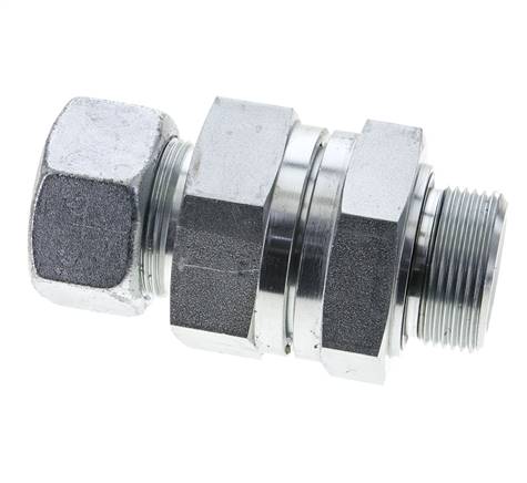 Válvula de retención hidráulica Anillo de corte 30S (M42x2) y G1-1/4'' Acero macho 1-250bar (15-3625)psi Rosca-Tubo ISO 8434-1