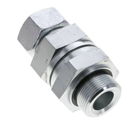 Válvula de retención hidráulica Anillo de corte 30S (M42x2) y G1-1/4'' Acero macho 1-250bar (15-3625)psi Rosca-Tubo ISO 8434-1
