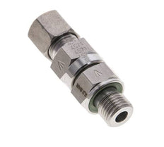 Válvula de retención hidráulica Anillo de corte 8L (M14x1,5) y G1/4'' Macho Acero inoxidable 0,2-250bar (3-3625)psi Rosca-Tubo ISO 8434-1