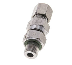 Válvula de retención hidráulica Anillo de corte 8L (M14x1,5) y G1/4'' Macho Acero inoxidable 0,2-250bar (3-3625)psi Rosca-Tubo ISO 8434-1