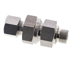 Válvula de retención hidráulica Anillo de corte 12L (M18x1,5) y G3/8'' Acero inoxidable macho 1-250bar (15-3625)psi Rosca-Tubo ISO 8434-1