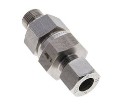 Válvula de retención hidráulica Anillo de corte 12L (M18x1,5) y G3/8'' Acero inoxidable macho 1-250bar (15-3625)psi Rosca-Tubo ISO 8434-1