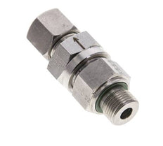Válvula de retención hidráulica Anillo de corte 10S (M18x1,5) y G3/8'' Acero inoxidable macho 1-400bar (15-5800)psi Rosca-Tubo ISO 8434-1