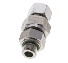 Válvula de retención hidráulica Anillo de corte 16S (M24x1,5) y G1/2'' Macho Acero inoxidable 1-400bar (15-5800)psi Rosca-Tubo ISO 8434-1