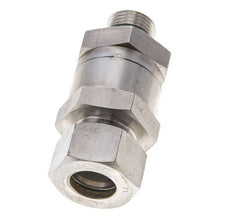 Válvula de retención hidráulica Anillo de compresión 18L (M26x1,5) y G1/2'' Macho Acero inoxidable 1-160bar (15-2320)psi Rosca-Tubo ISO 8434-1