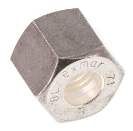 M12x1,5 x 6L Tuerca de unión de acero inoxidable para anillo de compresión