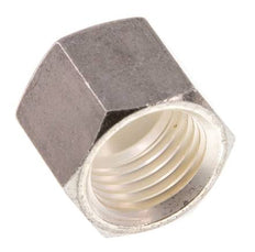 M12x1,5 x 6L Tuerca de unión de acero inoxidable para anillo de compresión