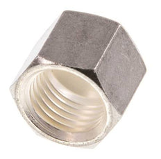 M12x1,5 x 6L Tuerca de unión de acero inoxidable para anillo de compresión