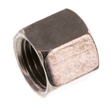 M14x1,5 x 8L Tuerca de unión de acero inoxidable para anillo de corte
