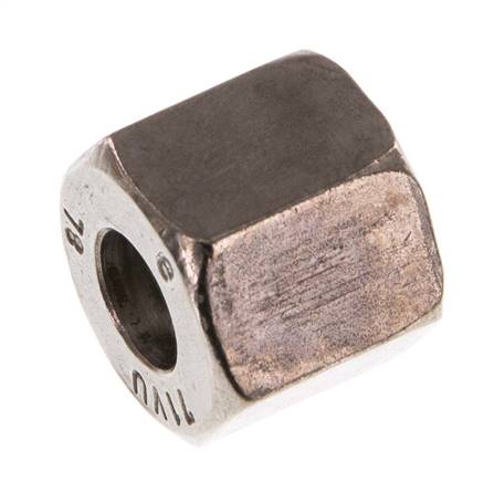 M14x1,5 x 8L Tuerca de unión de acero inoxidable para anillo de corte