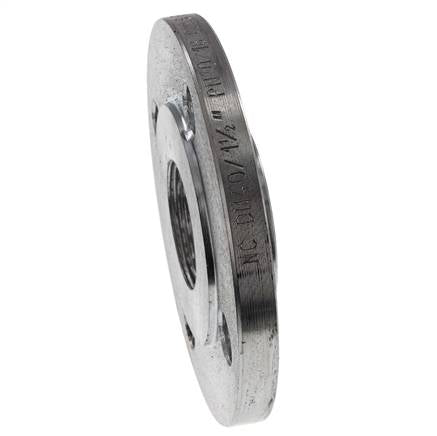 Brida Roscada DN40-PN16 Rp 1-1/2'' Acero Galvanizado DIN 2566
