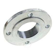 Brida Roscada DN65-PN6 Rp 2-1/2'' Acero Galvanizado DIN 2565 Y EN 1092-1 (Tipo 13)