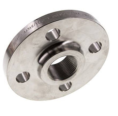 Brida Roscada DN32-PN40 Rp 1-1/4'' Acero Inoxidable 1.4571 DIN 2567 Y EN 1092-1 (Tipo 13)