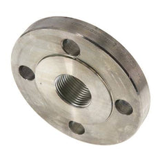 Brida Roscada DN25-PN40 Rp 1'' Acero Galvanizado DIN 2567 Y EN 1092-1 (Tipo 13)