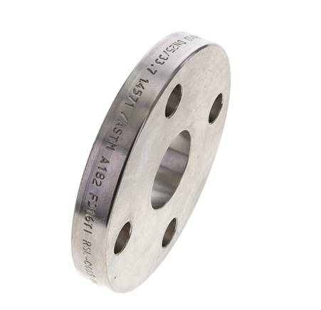 Brida Suelta DN25-PN10 Acero Inoxidable 1.4571 DIN 2642 Material Completo