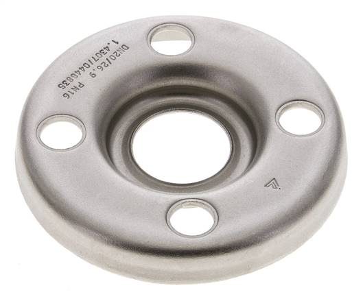 Brida Suelta DN20-PN10 Acero Inoxidable 1.4301 Prensado Similar A DIN 2642