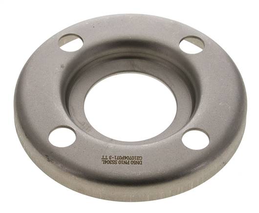 Brida Suelta DN50-PN10 Acero Inoxidable 1.4301 Prensado Similar A DIN 2642 Y EN 1092-1 (Tipo 02)