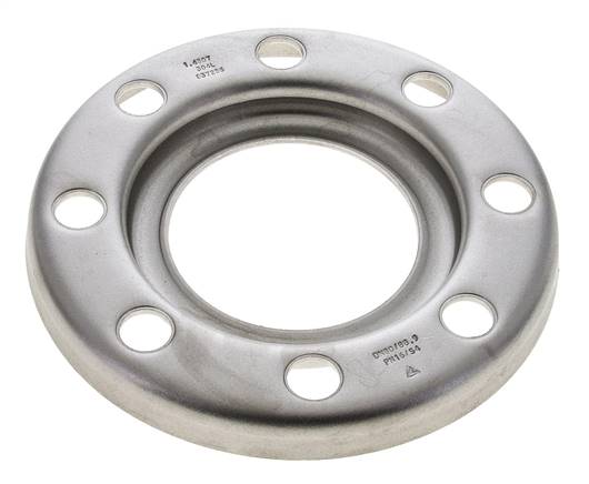 Brida Suelta DN80-PN10 Acero Inoxidable 1.4301 Prensado Similar A DIN 2642 Y EN 1092-1 (Tipo 02)