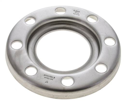 Brida Suelta DN80-PN10 Acero Inoxidable 1.4301 Prensado Similar A DIN 2642 Y EN 1092-1 (Tipo 02)