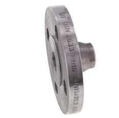 Brida De Soldadura DN15-PN16 21.3mm Acero Negro DIN 2633