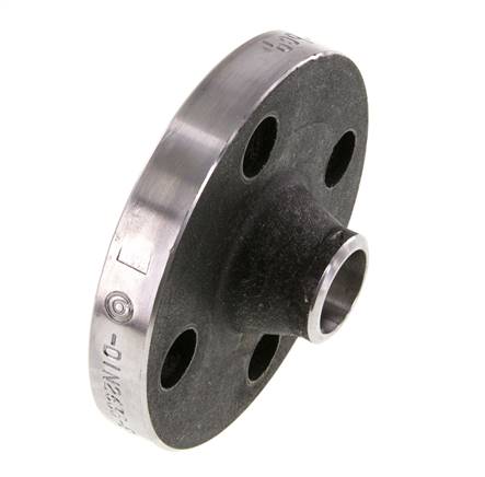 Brida De Soldadura DN20-PN40 26.9mm Acero Negro DIN 2635 Y EN 1092-1 (Tipo 11)