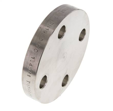 Brida Ciega DN20-PN16 Acero Inoxidable 1.4571 DIN 2527