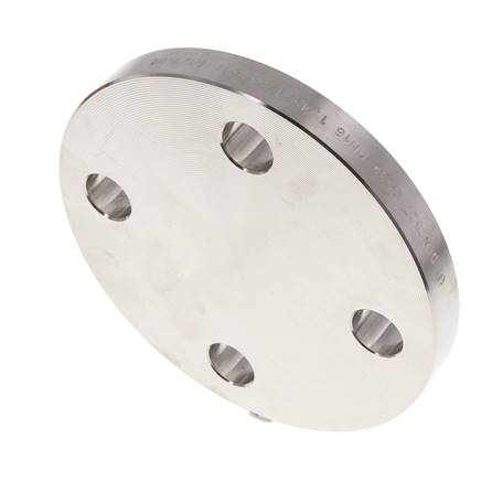 Brida Ciega DN125-PN16 Acero Inoxidable 1.4571 DIN 2527 Y EN 1092-1 (Tipo 05)