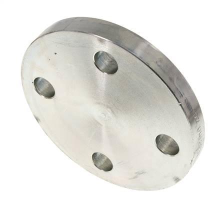 Brida Ciega DN65-PN6 Acero Galvanizado DIN 2527 Y EN 1092-1 (Tipo 05)