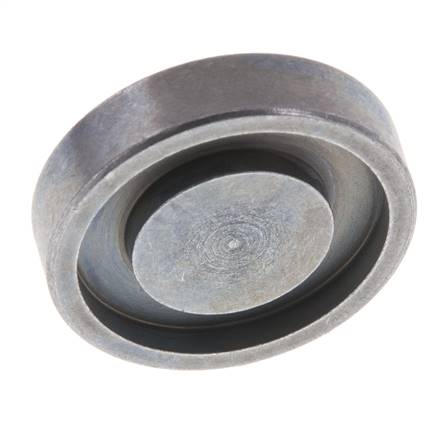 1/2'' SAE Placa Ciega 3000 PSI Acero ISO 6162 [2 Piezas]