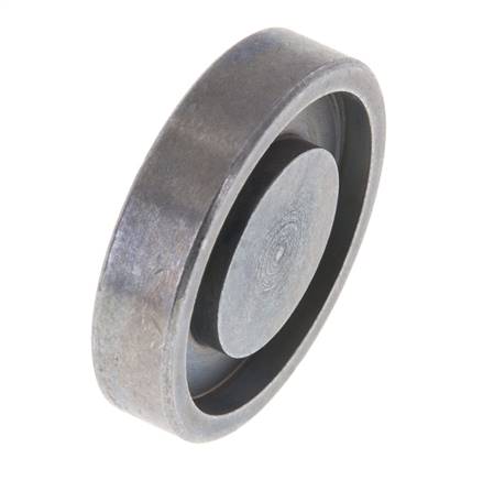 1/2'' SAE Placa Ciega 3000 PSI Acero ISO 6162 [2 Piezas]