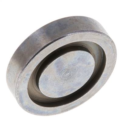 Placa ciega 3/4'' SAE 6000 PSI Acero ISO 6162