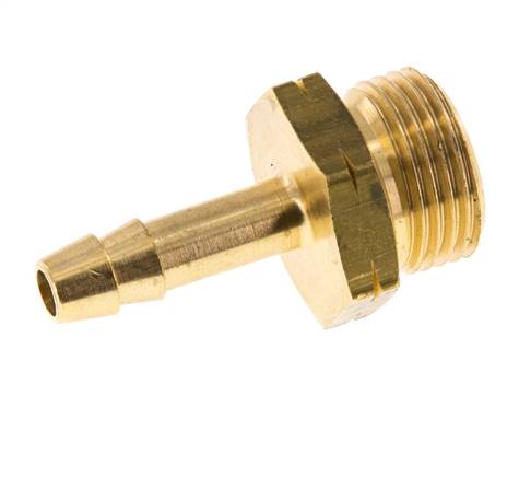 Barra de manguera de latón macho de 6 mm (1/4'') y G3/8'' [2 piezas]