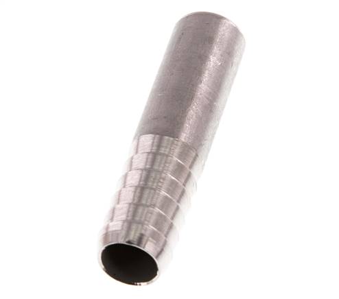 16 mm (5/8'') y 17,2 mm (3/8'') Acero inoxidable 1.4571 Extremo para soldar de boquilla de manguera 70 mm