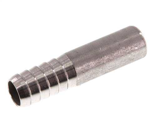16 mm (5/8'') y 17,2 mm (3/8'') Acero inoxidable 1.4571 Extremo para soldar de boquilla de manguera 70 mm