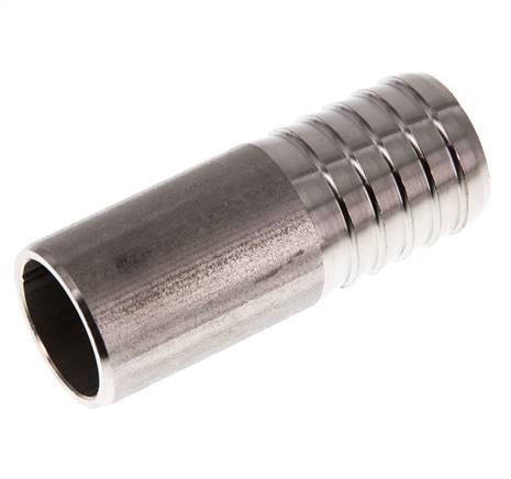 25 mm (1'') y 26,9 mm (3/4'') Acero inoxidable 1.4571 Extremo para soldar de la boquilla de la manguera 70mm