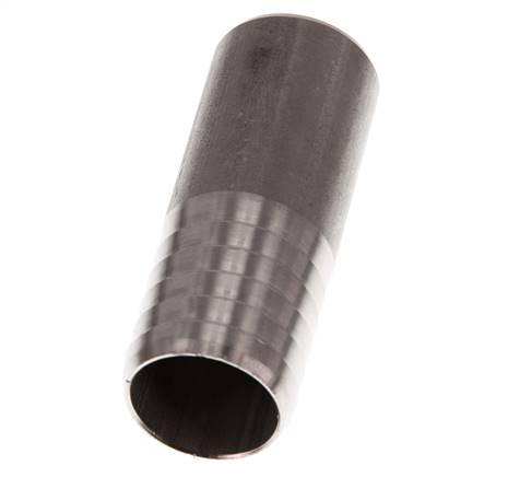 25 mm (1'') y 26,9 mm (3/4'') Acero inoxidable 1.4571 Extremo para soldar de la boquilla de la manguera 70mm