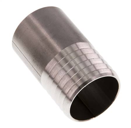 40 mm y 42,4 mm (1-1/4'') Acero inoxidable 1.4571 Extremo para soldar de la boquilla de la manguera 70mm