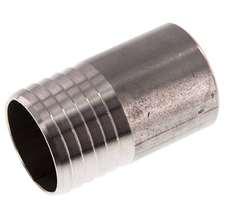 40 mm y 42,4 mm (1-1/4'') Acero inoxidable 1.4571 Extremo para soldar de la boquilla de la manguera 70mm