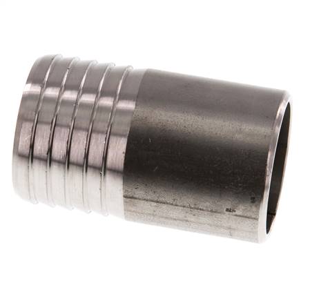 40 mm y 42,4 mm (1-1/4'') Acero inoxidable 1.4571 Extremo para soldar de la boquilla de la manguera 70mm