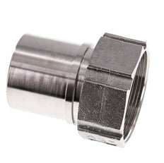 50 mm (2'') y G2'' Acero inoxidable 1.4401 Tuerca de racor para manguera Junta plana PTFE Collares de seguridad EN 14420-5 (DIN 2817)