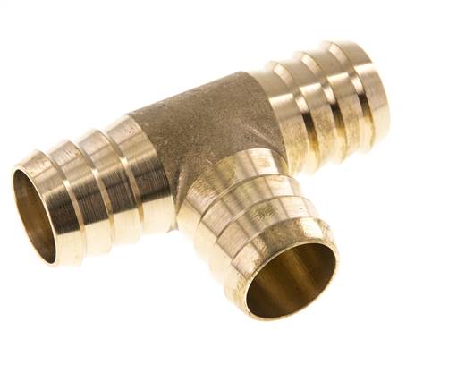 Conector de manguera en T de latón de 25 mm (1'')