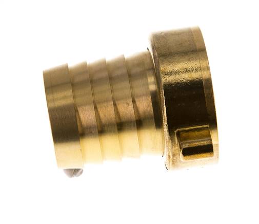 G 1 1/2'' x 38mm Llave de manguera de latón con junta NBR y tuerca de mariposa 16 Bar