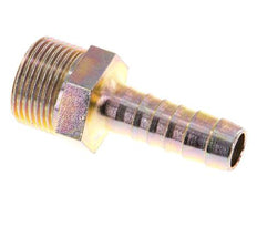 G 3/4'' Macho x 13mm Acero zincado Lengüeta de manguera 25 Bar