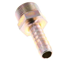 G 3/4'' Macho x 13mm Acero zincado Lengüeta de manguera 25 Bar