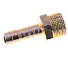 G 3/4'' Macho x 13mm Acero zincado Lengüeta de manguera 25 Bar