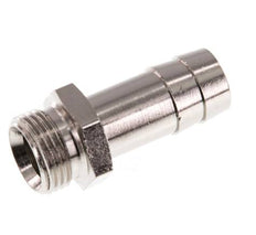 G 3/8'' Macho x 13mm Latón Niquelado Llave de manguera 16 Bar [2 Piezas]