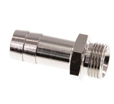 G 3/8'' Macho x 13mm Latón Niquelado Llave de manguera 16 Bar [2 Piezas]