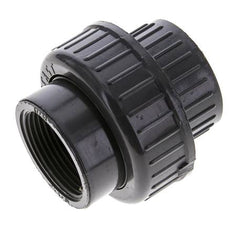 Conexión Hembra de Unión de PVC Rp (rosca interna cilíndrica) 1 1/4'' FKM