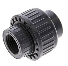 Conexión Hembra de Unión de PVC Rp (rosca interna cilíndrica) 1/2'' FKM